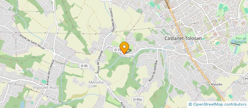 localisation de l'entreprise SANI CHAUFF à CASTANET-TOLOSAN