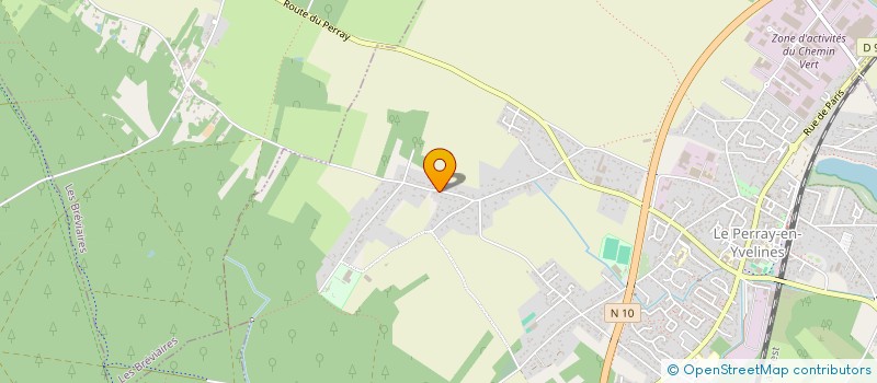 localisation de l'entreprise SANI'CHAUFF à LE PERRAY-EN-YVELINES
