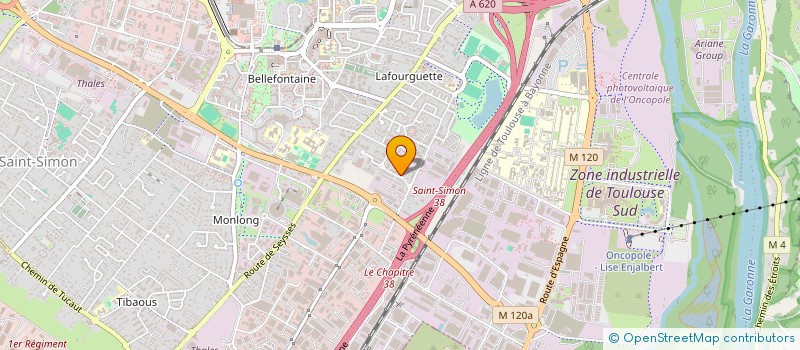 localisation de l'entreprise SANI CHAUFF ATLAS à TOULOUSE
