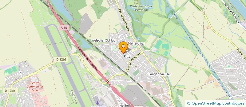 localisation de l'entreprise SANI CHAUFFE  SAINT-LOUIS