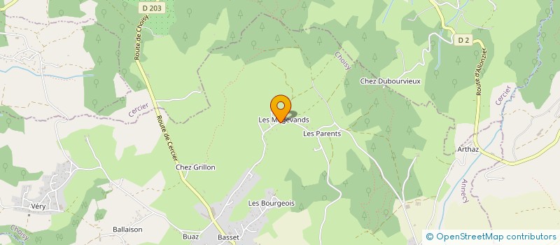 localisation de l'entreprise SANI-CONCEPT PLOMBERIE  FILLIERE