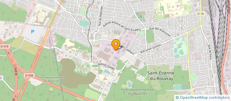 localisation de l'entreprise SANI-MARC EUROPE  SAINT-ETIENNE-DU-ROUVRAY