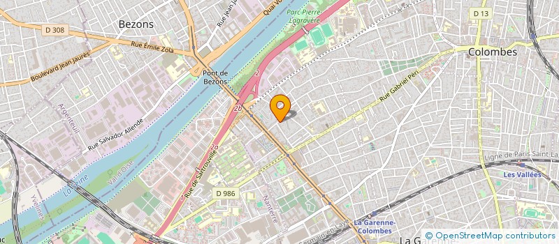 localisation de l'entreprise SANI QUATRE à COLOMBES