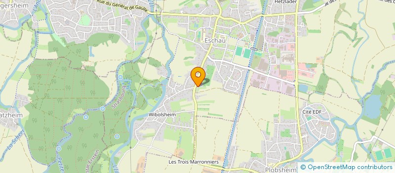 localisation de l'entreprise SANI SENIOR à ESCHAU