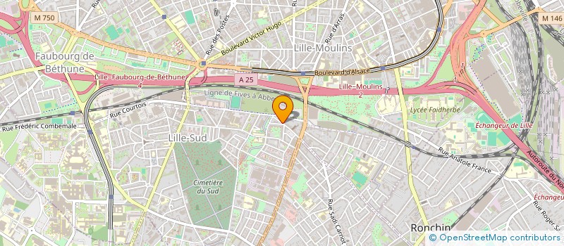 localisation de l'entreprise SANIA CONSULTING à LILLE
