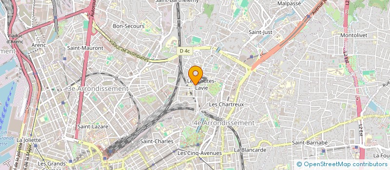 localisation de l'entreprise SANIA'S  MARSEILLE