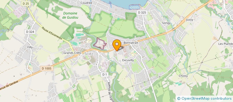 localisation de l'entreprise SANIBAT  SCIEZ