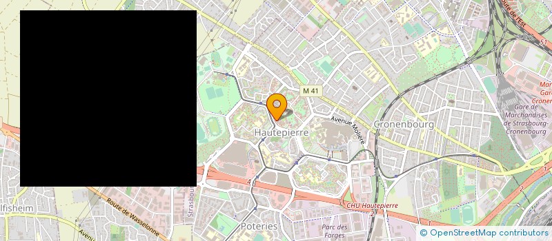 localisation de l'entreprise SANIBAZE GRAND-EST à STRASBOURG