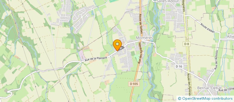 localisation de l'entreprise SANIBEL  MOMERES