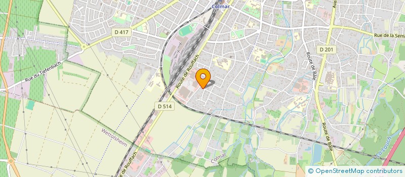 localisation de l'entreprise SANIBEL  COLMAR