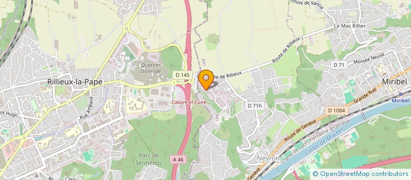 localisation de l'entreprise SANIBIOSE à NEYRON