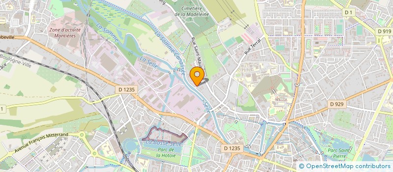 localisation de l'entreprise SANICHAUFF 80 à AMIENS