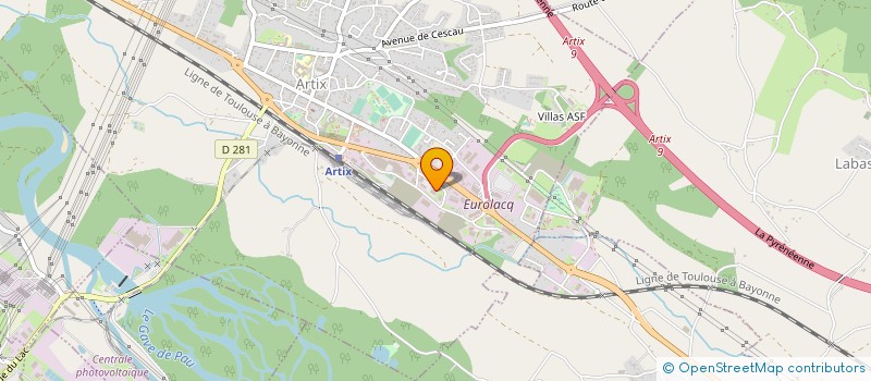 localisation de l'entreprise SANICLIM à ARTIX