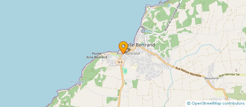 localisation de l'entreprise SANID PRO à ANSE-BERTRAND