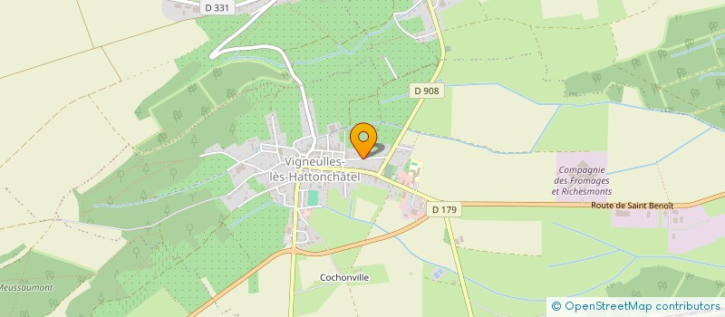 localisation de l'entreprise SANIFRANCE à VIGNEULLES-LES-HATTONCHATEL