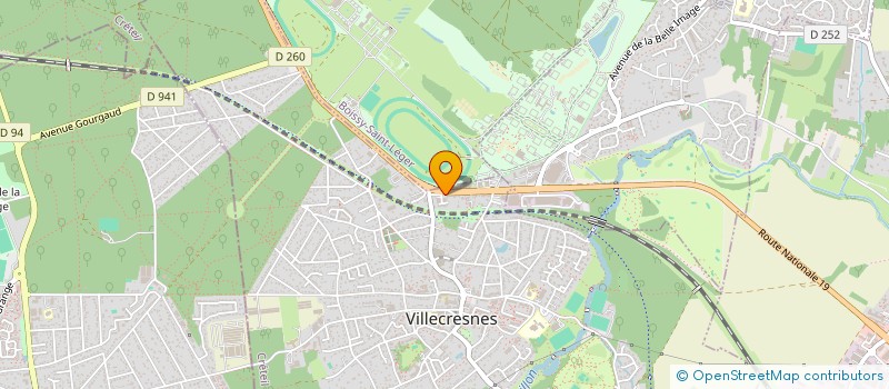 localisation de l'entreprise SANIGLOBAL  VILLECRESNES