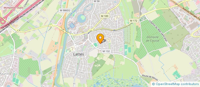 localisation de l'entreprise SANIKO à LATTES