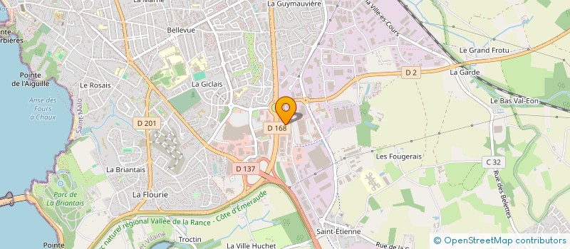 localisation de l'entreprise SANIM  SAINT-MALO