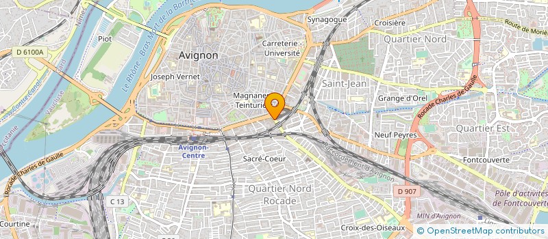 localisation de l'entreprise SANIMEX  SAUVETERRE