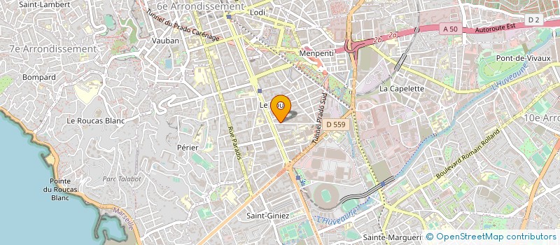 localisation de l'entreprise SANIOMA  MARSEILLE