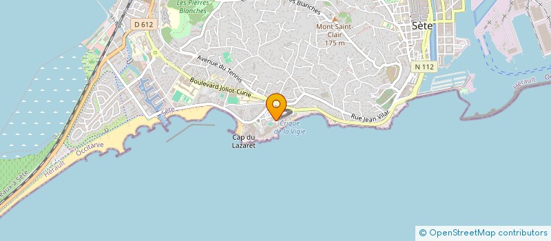 localisation de l'entreprise SANIPLANT SARL à SETE
