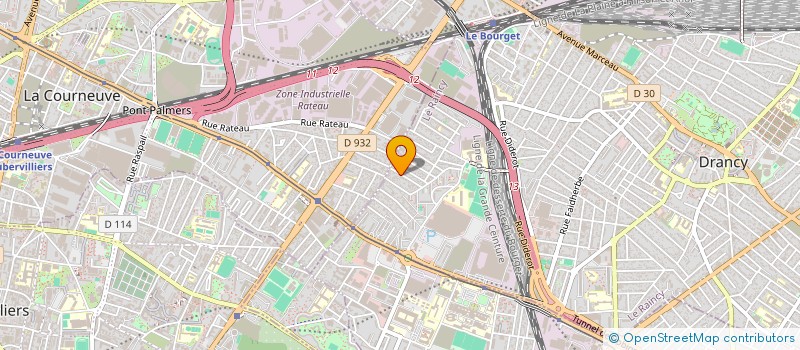 localisation de l'entreprise SANIPROF à DRANCY
