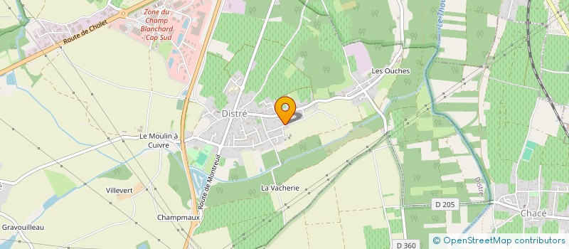 localisation de l'entreprise SANISOM  DISTRE