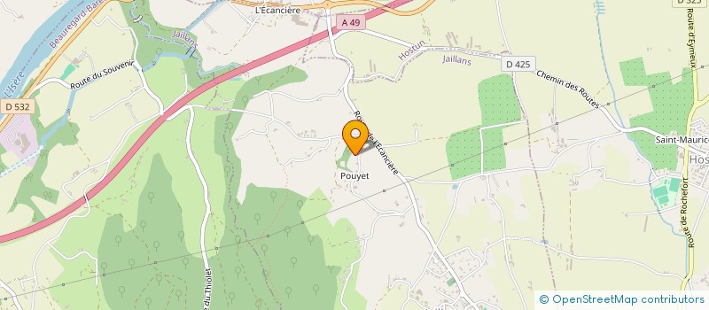 localisation de l'entreprise SANISWISS DISTRIBUTION (FRANCE)  JAILLANS