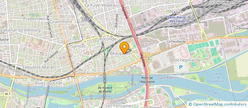 localisation de l'entreprise SANIT 37  TOURS