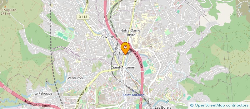 localisation de l'entreprise SANIT NORD à MARSEILLE