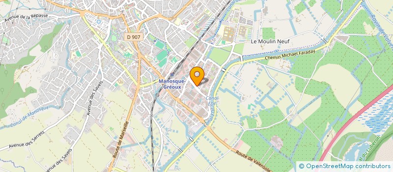 localisation de l'entreprise SANIT PLUS à MANOSQUE