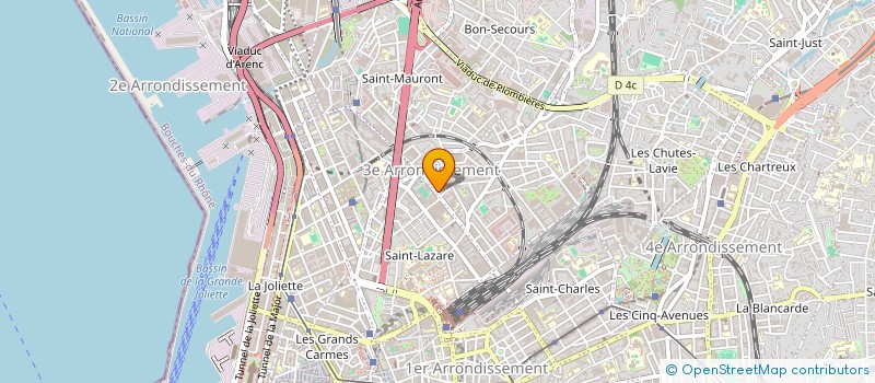 localisation de l'entreprise SANIT SHOP à MARSEILLE