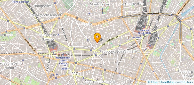 localisation de l'entreprise SANITAIRE COUVERTURE THERMIQUES  PARIS