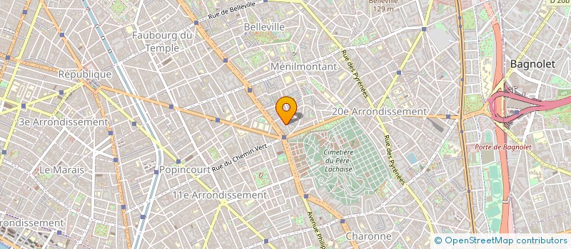 localisation de l'entreprise SANITAIRE ELECTRO MENAGER à PARIS