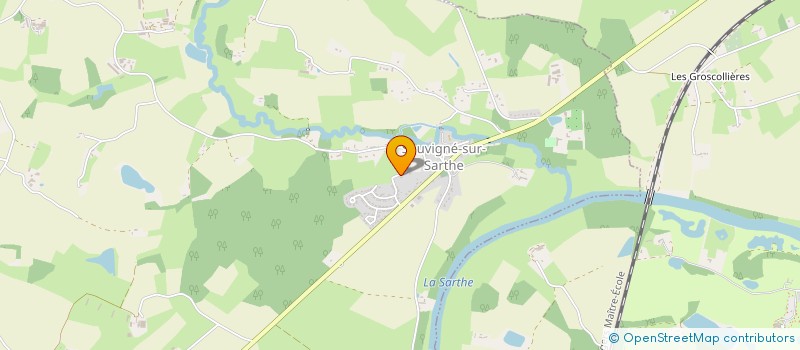 localisation de l'entreprise SANITAIRE SERVICE à SAINT-BERTHEVIN