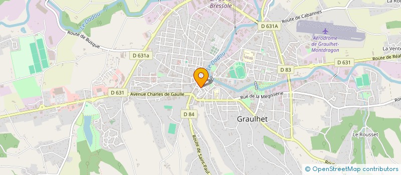 localisation de l'entreprise SANITATE PHYSICA  GRAULHET