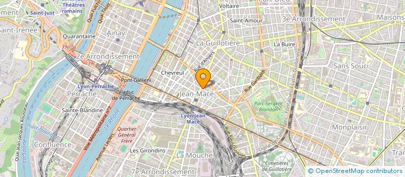 localisation de l'entreprise SANITEC à LYON