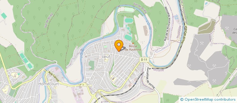 localisation de l'entreprise SANITECH  JUF