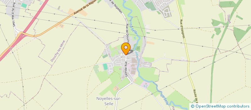 localisation de l'entreprise SANITELEC  NOYELLES-SUR-SELLE