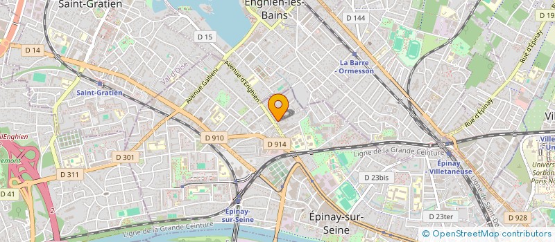 localisation de l'entreprise SANITHERM IDF à EPINAY-SUR-SEINE