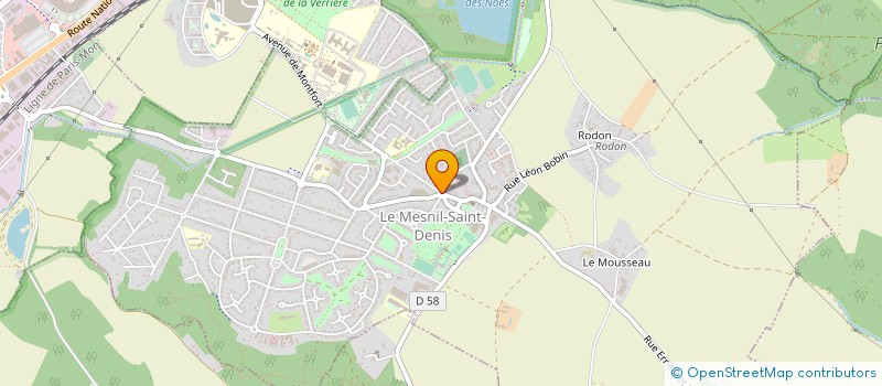 localisation de l'entreprise SANITHERMIC  LE MESNIL-SAINT-DENIS