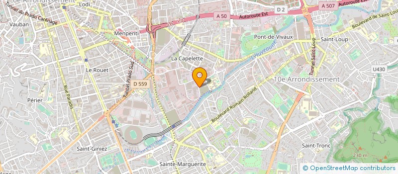 localisation de l'entreprise SANITOR à MARSEILLE
