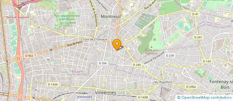 localisation de l'entreprise SANITRONICS FRANCE à COURBEVOIE