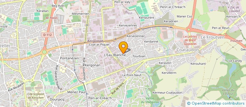 localisation de l'entreprise SANITY CHECK  GUIPAVAS