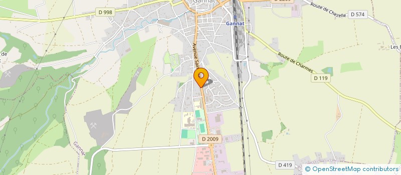 localisation de l'entreprise SANIVAN à SAINT-POURCAIN-SUR-SIOULE