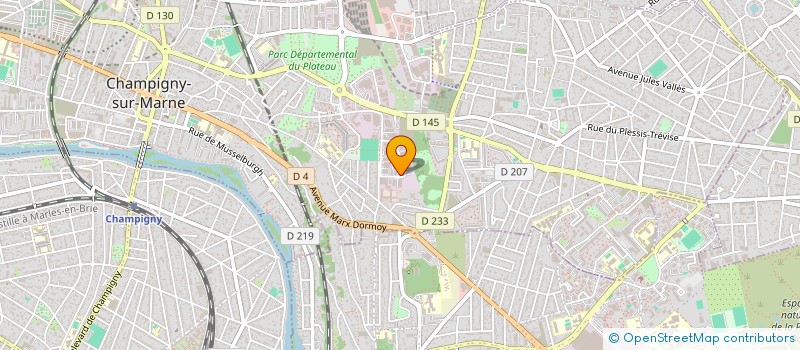 localisation de l'entreprise SANIVAP à CHAMPIGNY-SUR-MARNE