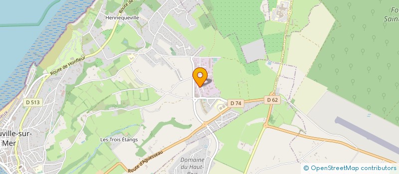 localisation de l'entreprise SANIWEB à TROUVILLE-SUR-MER