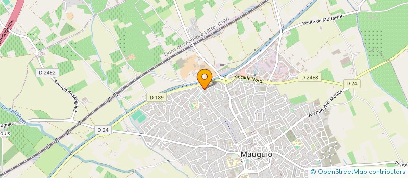 localisation de l'entreprise SANIX  MAUGUIO