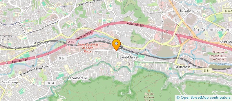 localisation de l'entreprise SANJ à MARSEILLE