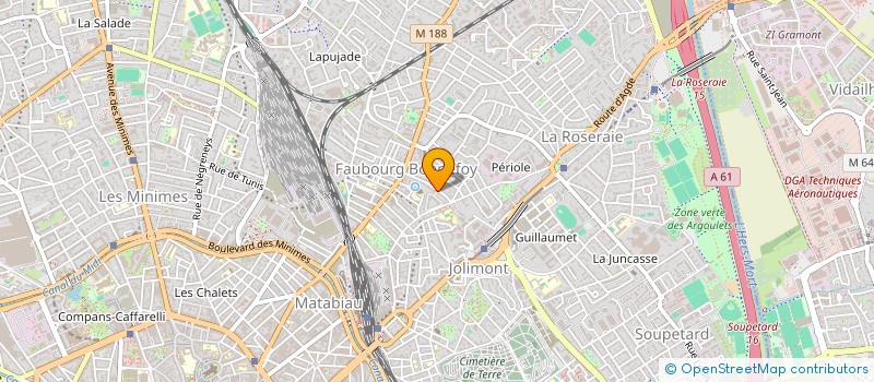 localisation de l'entreprise SANJA à TOULOUSE